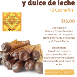 CUCHUFLI CHOCOLATE DULCE DE LECHE